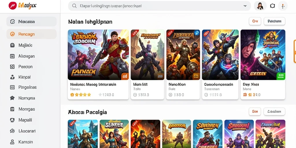 Tampilan antarmuka yang menarik dan mudah dipahami.