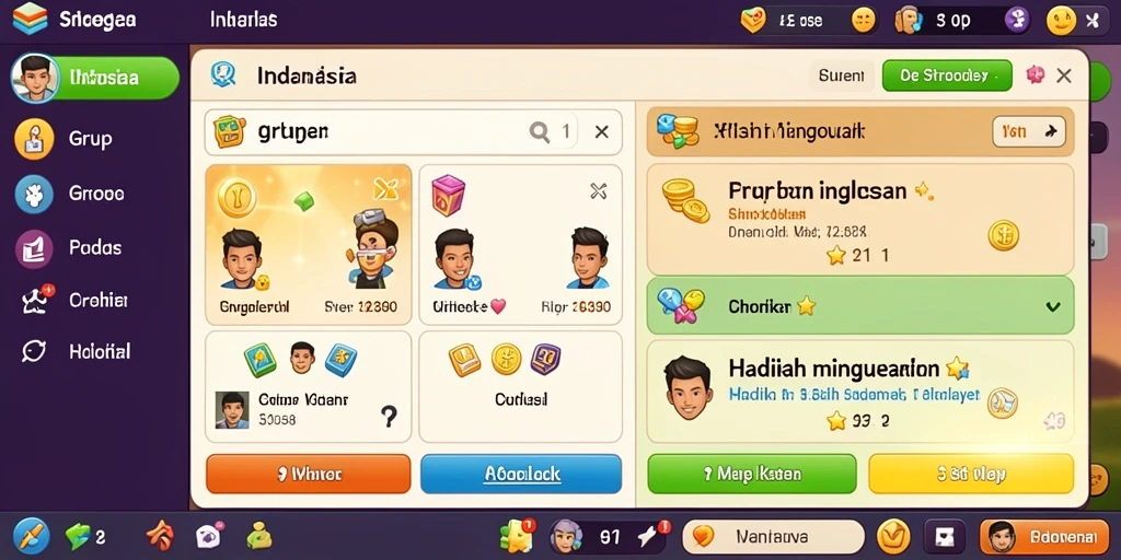 Tampilan awal game JKTJKT yang menarik.