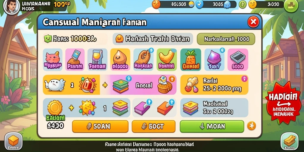 Tampilan antarmuka yang menarik dan mudah digunakan.